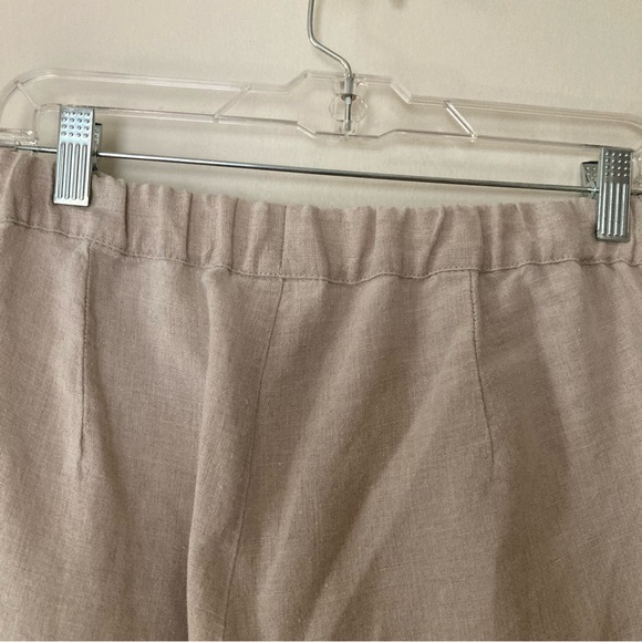 J Jill Washable Ivory Linen Pants size XS - Picture 4 of 7